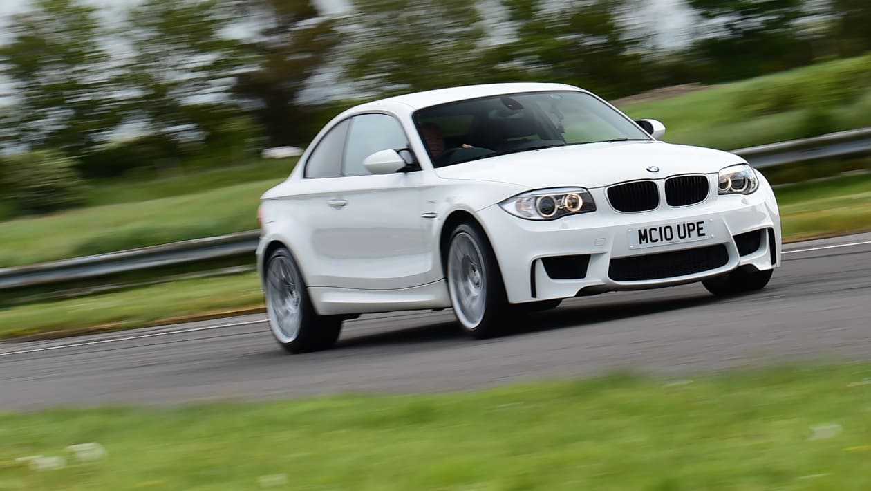 BMW 1 Series M Coupe (2011), blue metallic